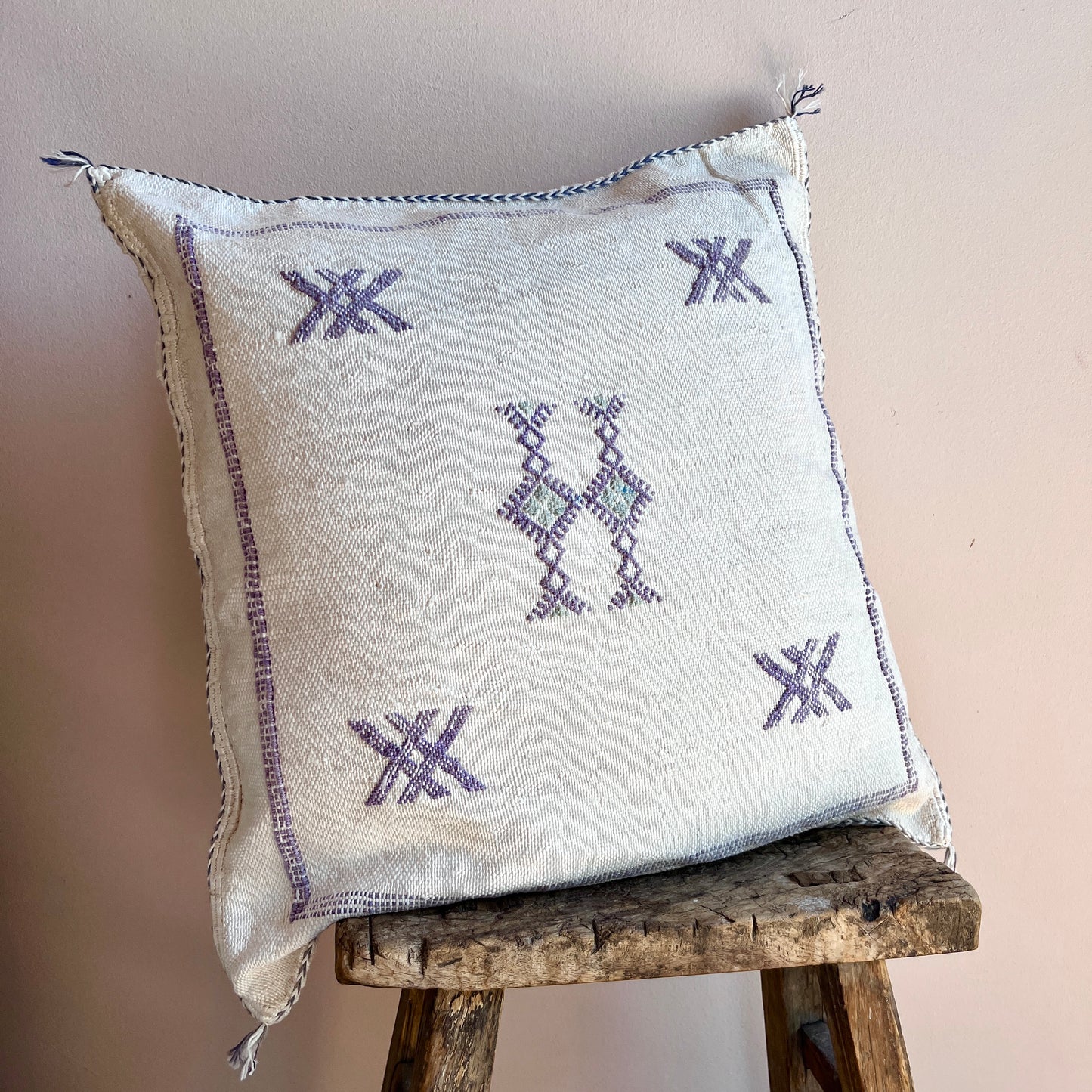 Moroccan Cactus Silk Cushion Cover