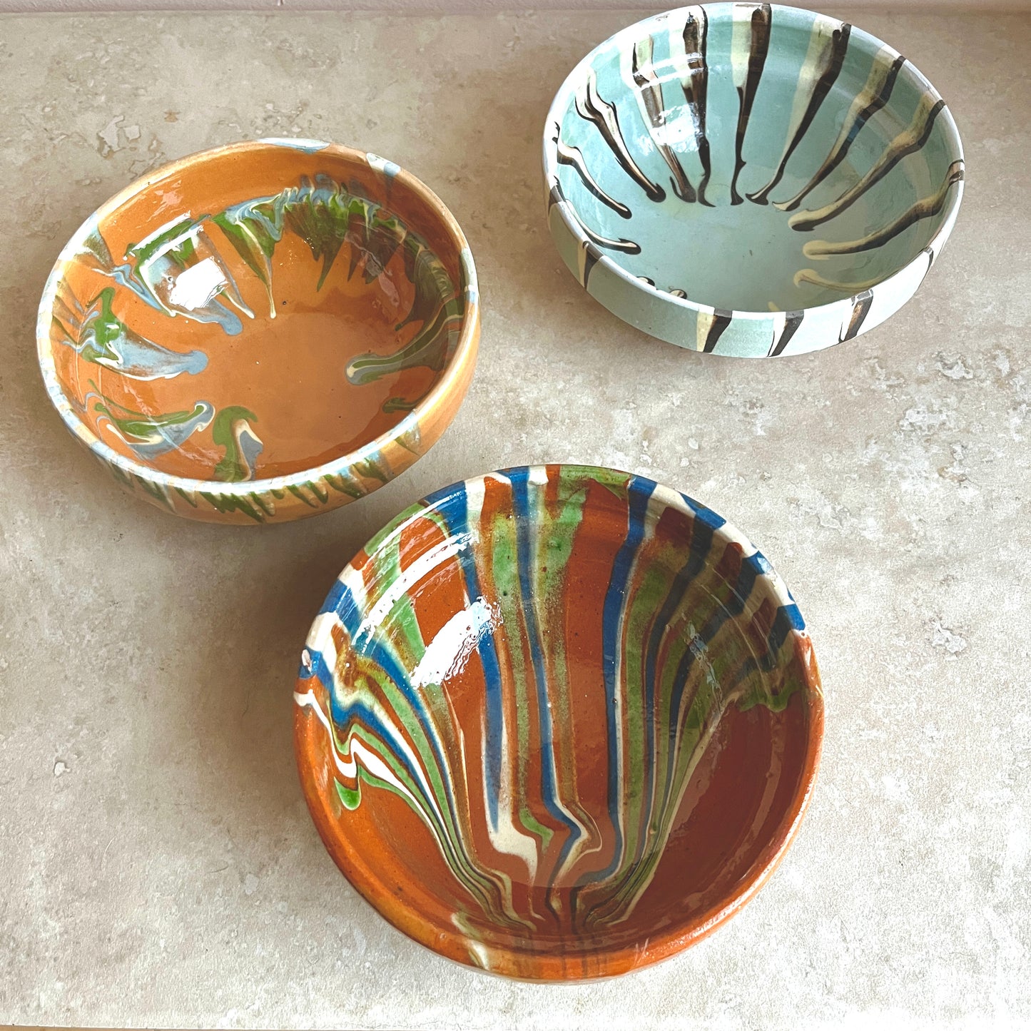 Romanian Earthenware Bowls