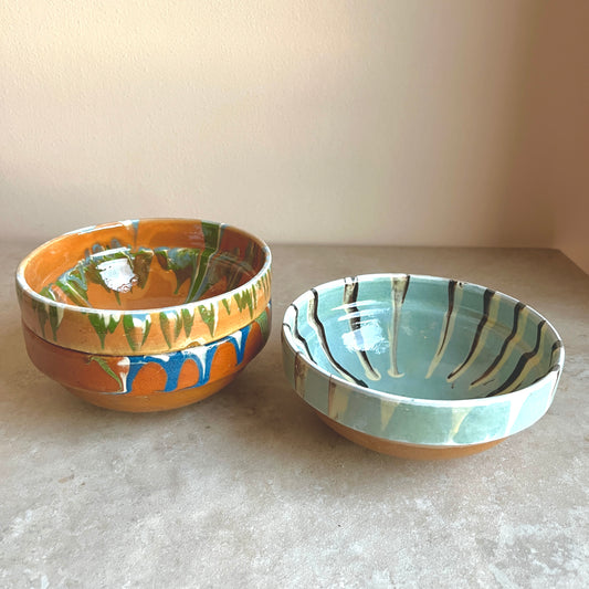 Romanian Earthenware Bowls