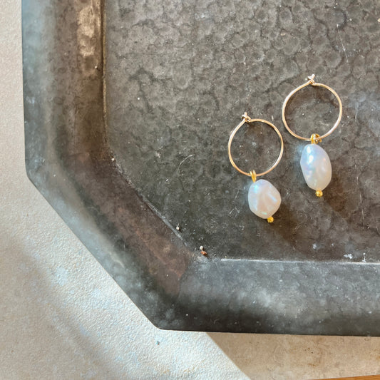 Small Freshwater Pearl Earrings