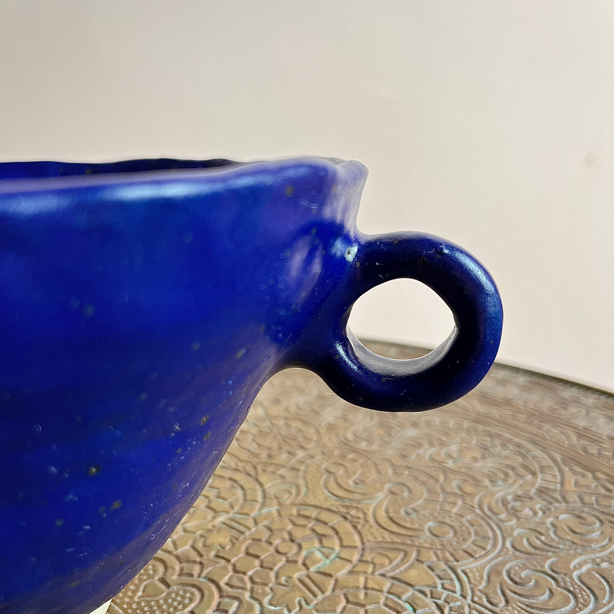 Large Cobalt Blue Bowl by Sunny Sands House