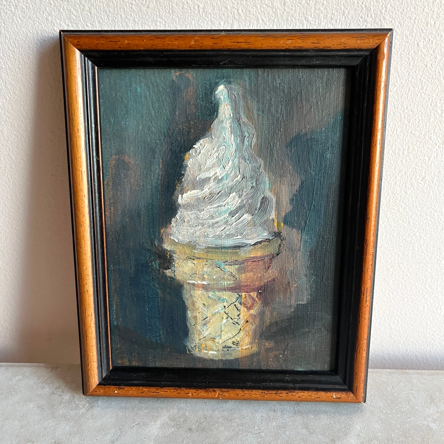'Ice cream' Oil painting
