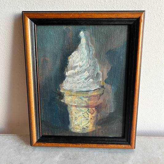 'Ice cream' Oil painting