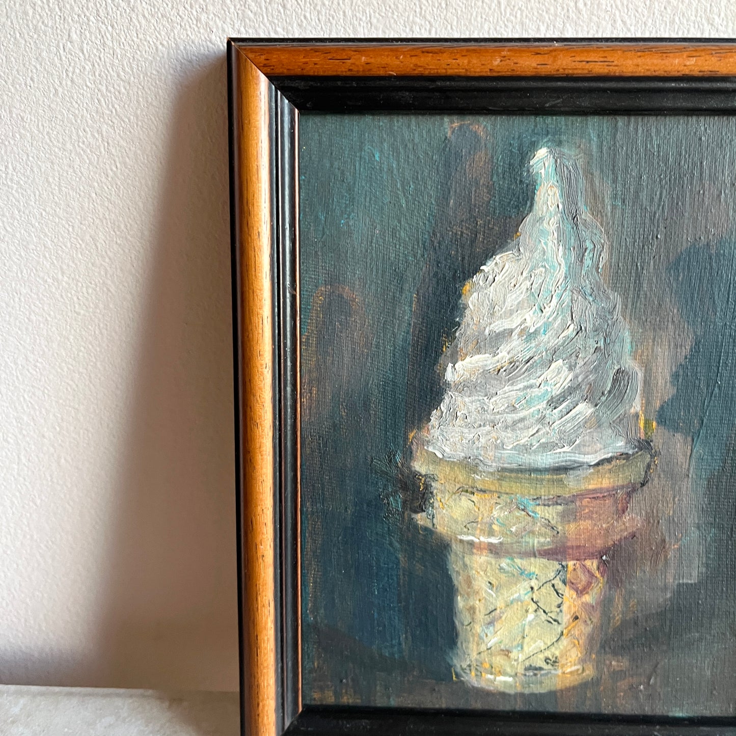 'Ice cream' Oil painting