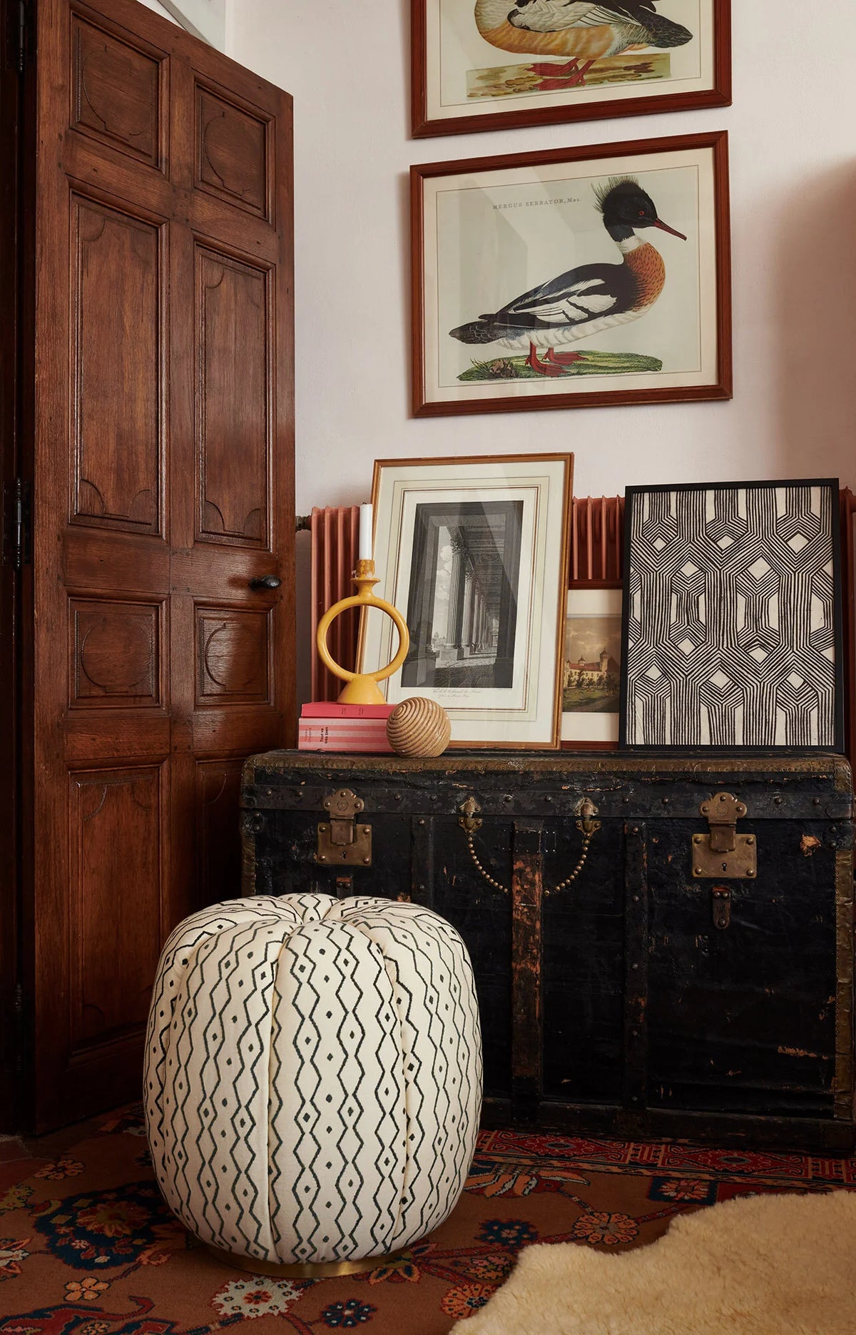 nterior styling by Ida Jacobsson-Wells for the Soho Home x Pierre Frey collection, featuring Pierre Frey textiles, art and vintage furniture