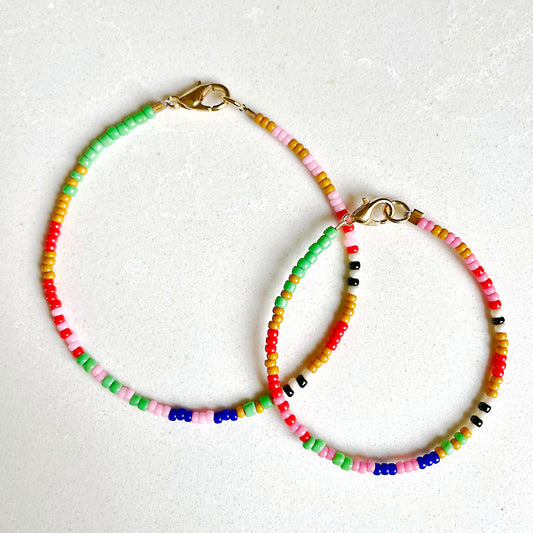 Mini Me Beaded Bracelet Set