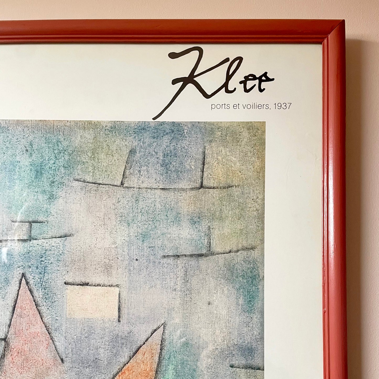 Vintage Paul Klee Exhibition Poster