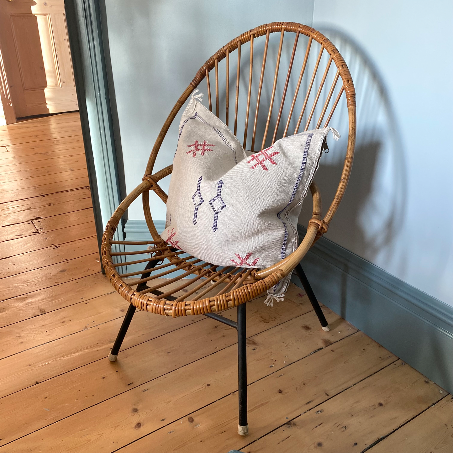 Vintage Bamboo Satellite Chair