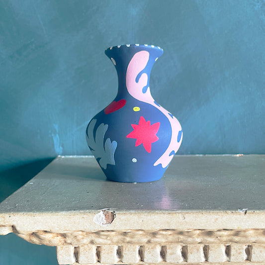 Abstract Leaves Vase